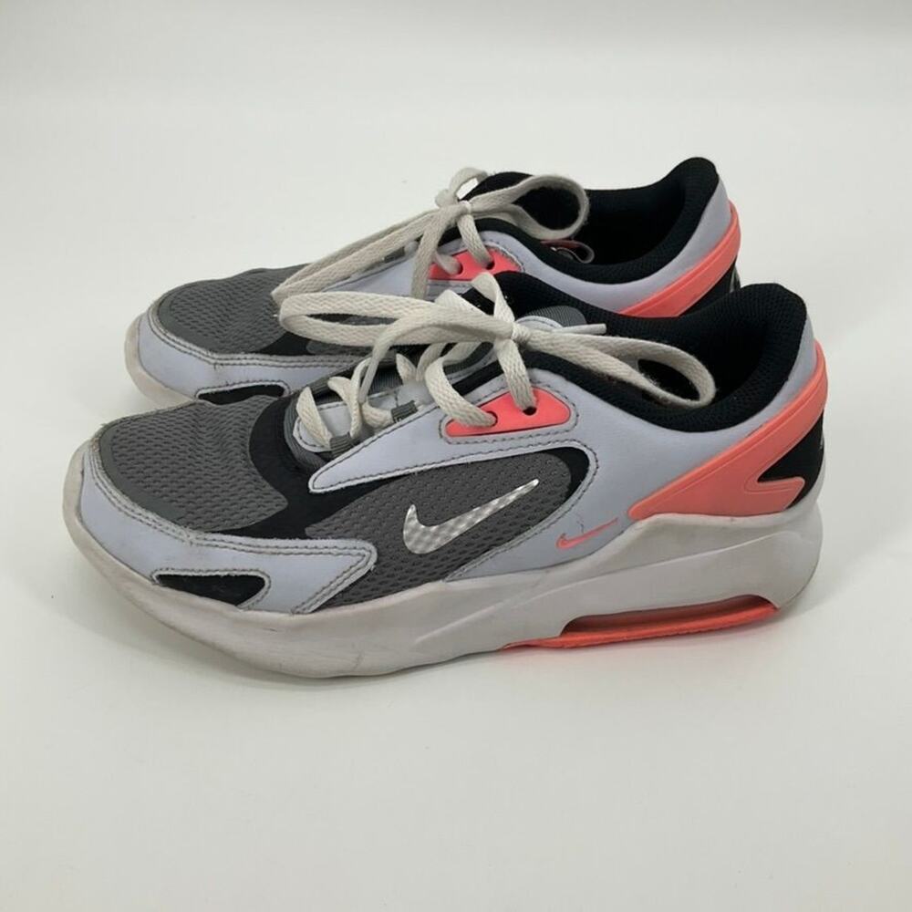 Nike Air Max Bolt Sneakers CW1626 003 Gray Pink Size 4.5Y EU 36.5 Athleisure